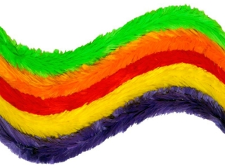 Druciki 3x30cm grube 5 kolor�w 10szt. (kolory: jasnozielony, pomara�czowy, czerwony, ��ty, fioletowy)