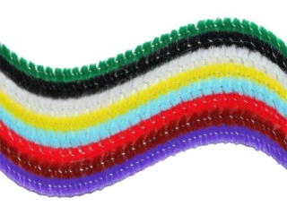 Druciki dekoracyjne 0, 4x30cm 8 kolor�w 40szt.