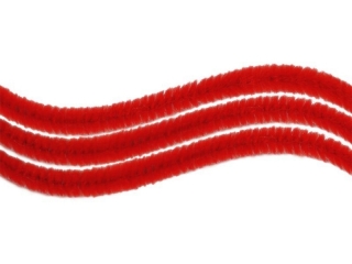 Druciki dekoracyjne 0, 6x50cm czerwone 15szt.