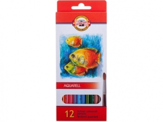 Kredki akwarelowe KOH-I-NOOR 12 kolorw