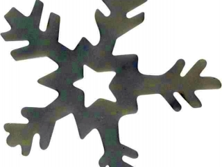 Konfetti P�atki �niegu 23mm bia�e 14g