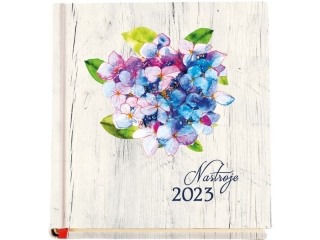 Kalendarz książkowy MP 14cm Nastroje 2023 - jasny