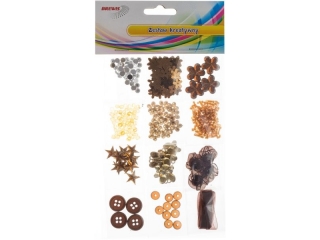 Zestaw kreatywny zawarto��: 12 saszetek kolor: odcienie br�zowego