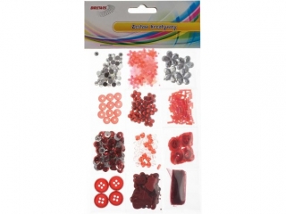 Zestaw kreatywny zawarto��: 12 saszetek kolor: odcienie czerwonego