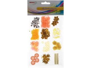 Zestaw kreatywny zawarto��: 12 saszetek kolor: odcienie ��tego