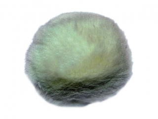 Pompony akrylowe mix 20szt. bia�e