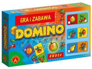 Gra ALEXANDER Domino - Owoce