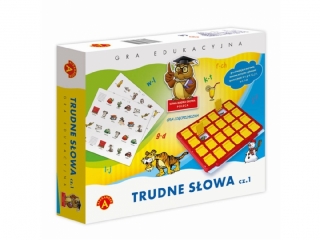 Gra ALEXANDER Edukacyjna - Trudne słowa 1