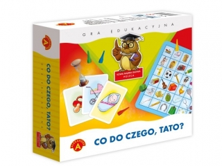 Gra ALEXANDER Edukacyjna - Co do czego, Tato?