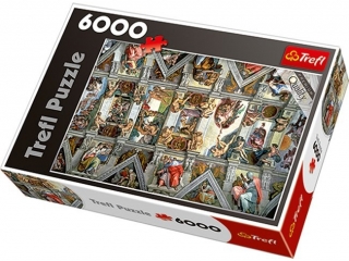 Puzzle 6000 TREFL Sklepienie Kaplicy Sykstyñskiej
