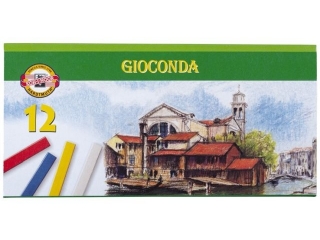 Pastele twarde KOH-I-NOOR Gioconda 12 kolorw