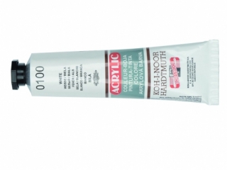Farba akrylowa KOH-I-NOOR 40ml - White 0100