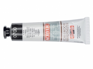 Farba akrylowa KOH-I-NOOR 40ml - Black 0700