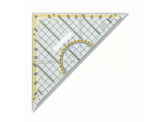 Ekierka KOH-I-NOOR 17cm z uchwytem