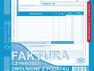 Druk-Faktura czynności zwol.z pod.2 3A4