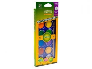 Farby wodne CRICCO 12 kolorw