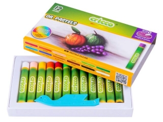 Pastele olejne CRICCO 12 kolorów Zestaw promocyjny z j. Angi