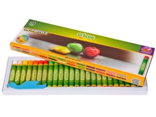Pastele olejne CRICCO 24 kolory Zestaw promocyjny z j. Angie