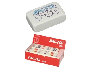 Guma FACTIS S-36 chlebowa/nadruk 36 szt.
