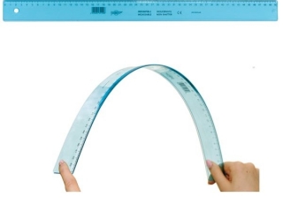 Linijka 50cm FAPI Unbreakable niełamliwa