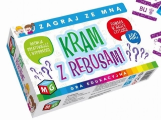 Gra MULTIGRA Zagraj ze mn - Kram z rebusami