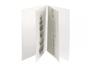 FOLDER PREZENTACYJNY GREEN LINE TARIFOLD Z 2 KLAPKAMI A4 6 SZT. BIAY
