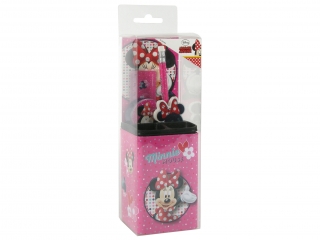 Zestaw przyborów szkolnych w puszce DERFOFM Minnie 16