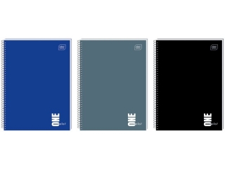 Kołozeszyt A4 80k. INTERDRUK UV Kolekcja one color kratka
