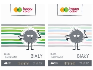 Blok techniczny A3 10k. HAPPY COLOR 170g