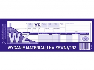 Druk-WZ Wydanie mat.na zewntrz 12 A4