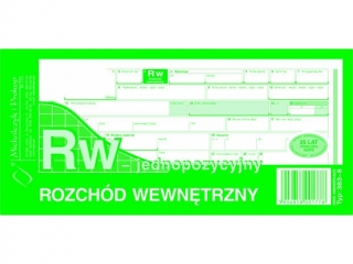 Druk-RW 13 A4 - jednopozycyjne