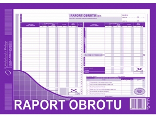 Druk-RO Raport obrotu