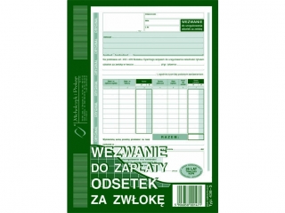 Druk-Wezwanie do zap.odsetek za zwok