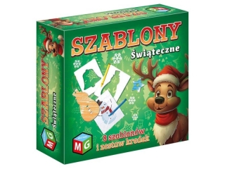 SZABLONY WITECZNE RENIFER - ZABAWKA KREATYWNA
