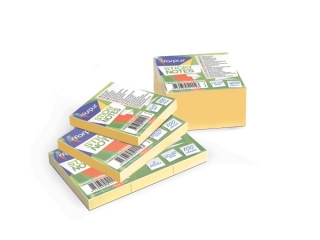 Notes samoprzylepny 76x76 mm 100 kartek ŻÓŁTY