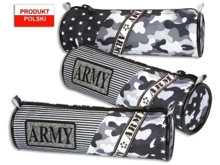 Piórnik tuba WARTA 624 army - szary