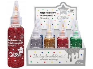 Klej brokatowy do dekor 3D 50ml STAR 12s