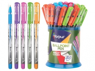 D�ugopis Bright Leader 0, 38 mm niebieski  FO51570 [opakowanie=50szt]