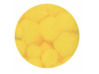 Pompony POM-006 żółte 80szt