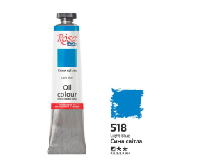 ROSA STUDIO FARBA OLEJNA LIGHT BLUE 518 45 ML [opakowanie=4szt]