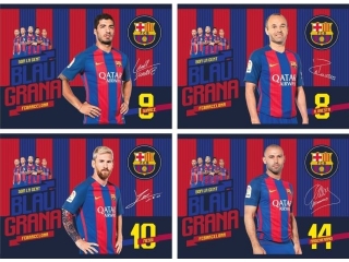 Blok rysunkowy A4 20 arkuszy FC Barcelona Barca Fan 5 [opako