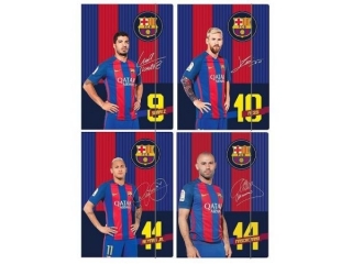 Teczka z gumk± A4 ASTRA FC Barcelona Barca Fan 5