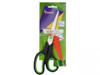 No�yczki biurowe z gumowym uchwytem 21 cm FO60604 [opakowanie=12szt]