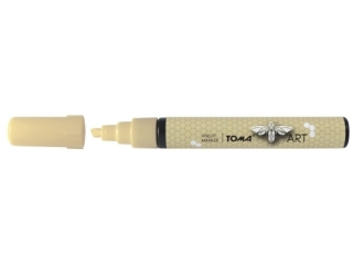 Marker akrylowy TOMA 2,5mm ścięty - cielisty
