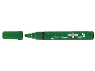 Marker akrylowy TOMA 2,5mm ¶ciêty - zielony