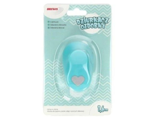 Dziurkacz ozdobny rozmiar: 1, 6cm  wz�r: serce
