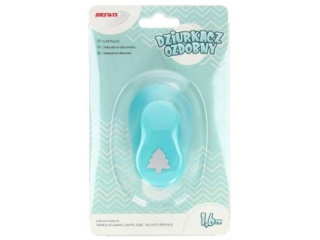 Dziurkacz ozdobny rozmiar: 1,6cm  wzr: choinka