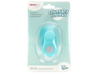 Dziurkacz ozdobny rozmiar: 1, 6cm  wz�r: kwiatek