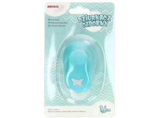 Dziurkacz ozdobny rozmiar: 1, 6cm  wz�r: motyl