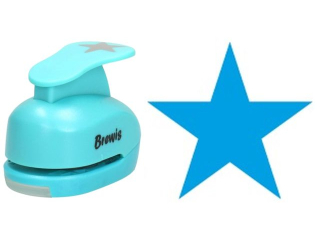 Dziurkacz ozdobny rozmiar: 2,5cm  wzr:gwiazda